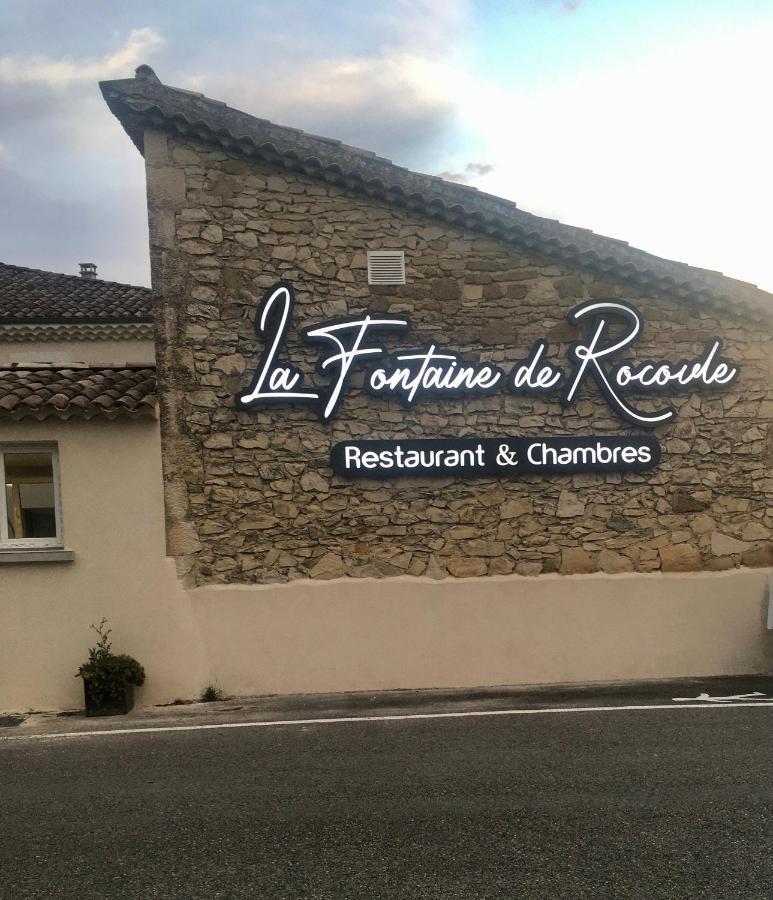 Hotel La Fontaine De Rocoule Rochefort-en-Valdaine Zewnętrze zdjęcie